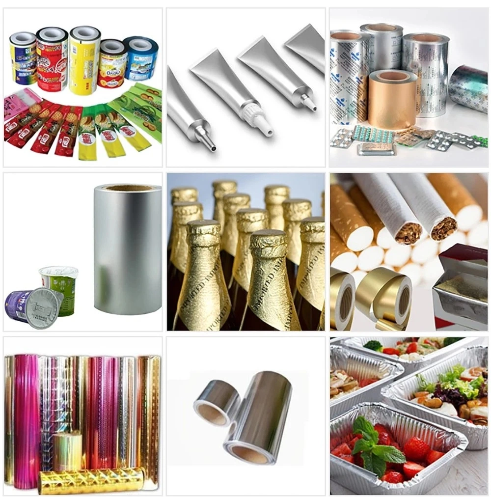 Hot Sale Aluminum Foil 1100/1145/1050/1060/1235/3003/5052/5A02/8006/8011/8079 Food Grade Aluminum Foil for Package