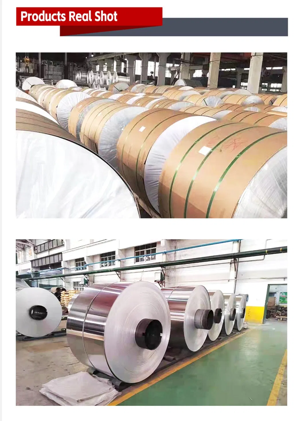 Ready Stock Industrial Thermal Insulation Aluminum Skin/Roll/Foil