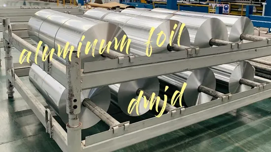 8011 1235 Industry Bulk Aluminium Foil Jumbo Roll Price/Industrial Aluminum Foil Roll/Food Packaging Aluminum Foil Manufacturer 