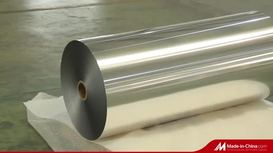 Super Thick Food Container Packaging Aluminium Single/Double Side Foil 