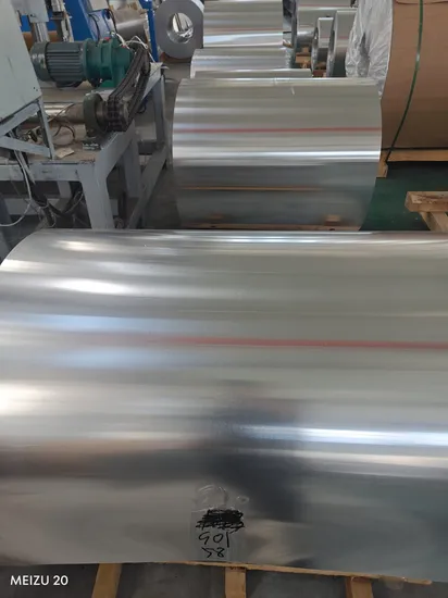 Manufacturer Supply 3003 H22 H24 Jumbo Roll Aluminium Foil Food Container Foil 