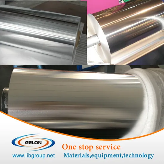 Lithium Ion Battery Current Collector Aluminum Foil/Al Foil (1060, 1070, 1235) 