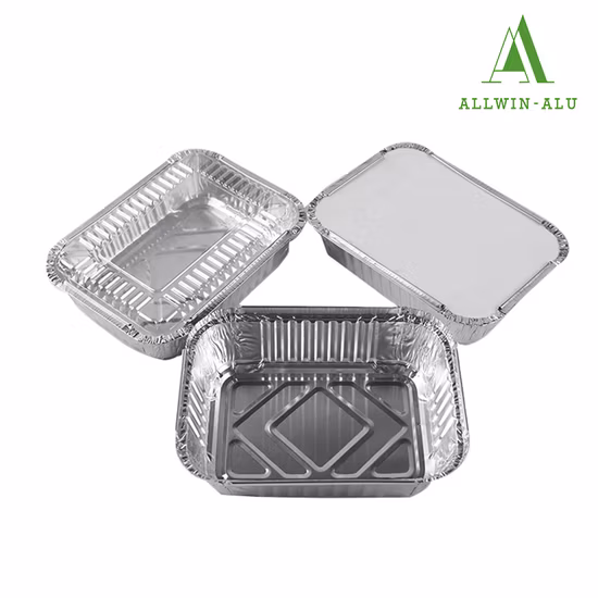 Disposable Food Packaging Aluminum Foil Container Aluminum Foil