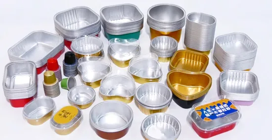 Heart Shape Disposable Aluminum Foil Containers for Food Packaging with Lids 