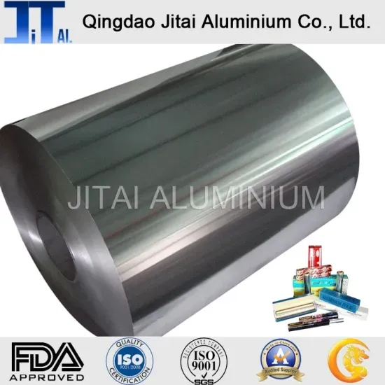 Durable Double Zero Aluminium/Aluminum Jumbo Roll Foil for Food Flexible Packaging 