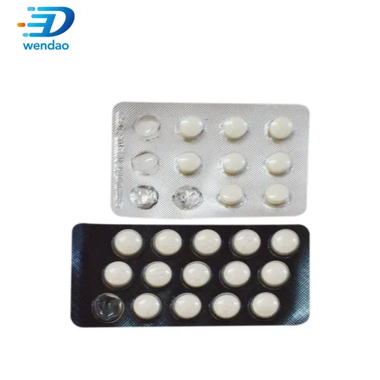 Manufacturer Aluminum Foil Blister Packaging Tablets Pharmaceutical Cold Forming 